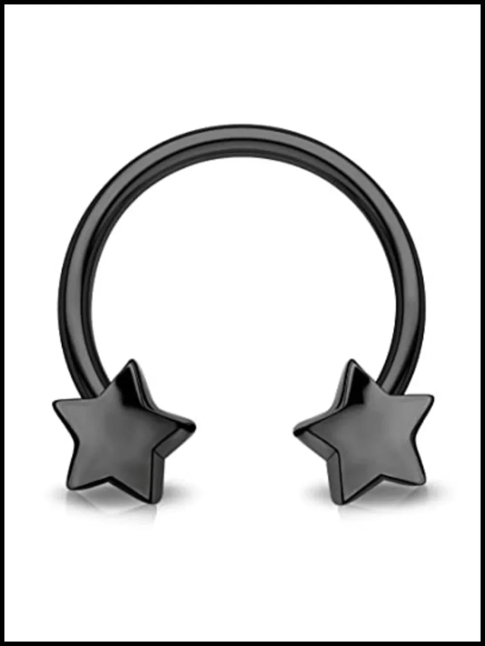 16g Septum Ring Star Cartilage Hoop Helix Tragus Piercing Jewelry Surgical Steel